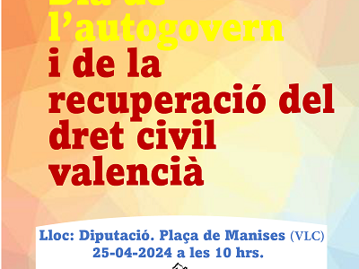 Acte de difusió del dret civil valencià