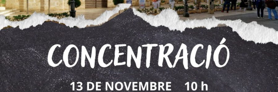 CONCENTRACIÓN CORTS “SENTIU ALS VALENCIANS-Votació urgent dels diputats que han de defendre el Dret Civil Valencià davant del Congreso